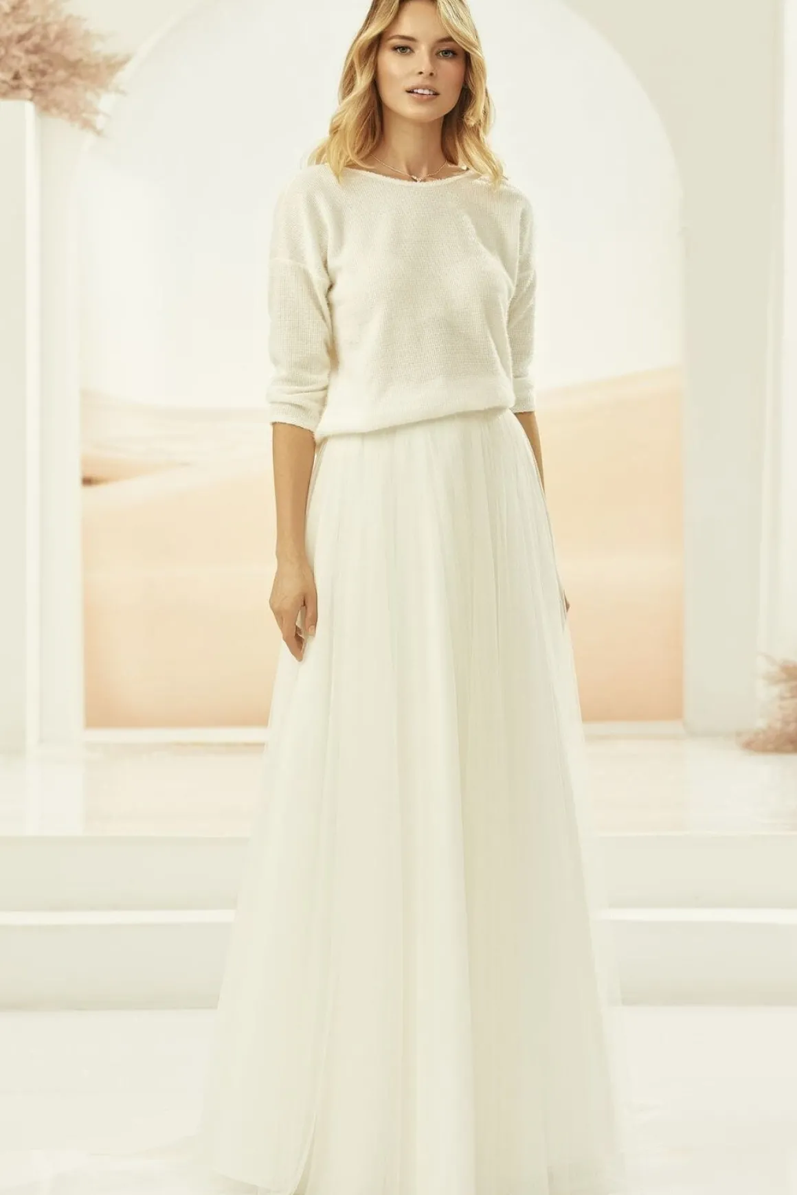 Braut Pullover mit ¾-Ärmeln