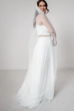 Langer, verzierter Schleier | The Perfect Bridal Company